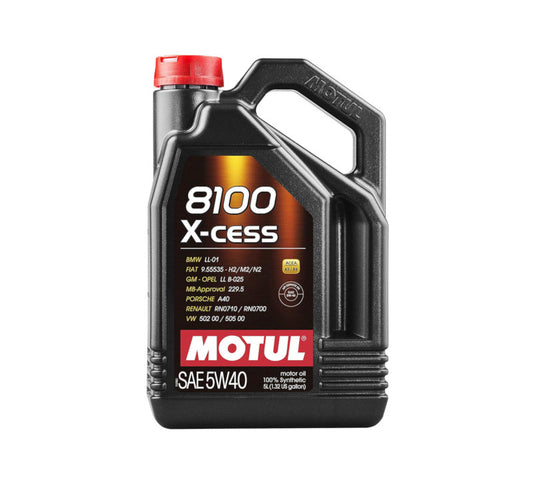 Motul 8100 X-cess 5W-40 機油 5公升
