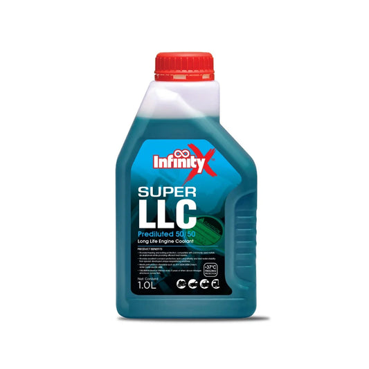 Infinity X Super LLC Blue Prediluted 50/50 冷卻液